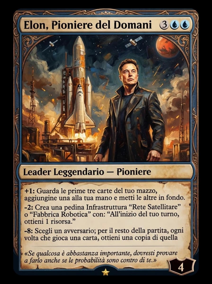 Elon, Pioniere del Domani